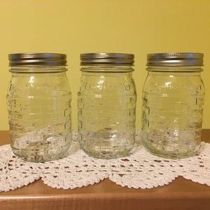 Longaberger Pint Jars